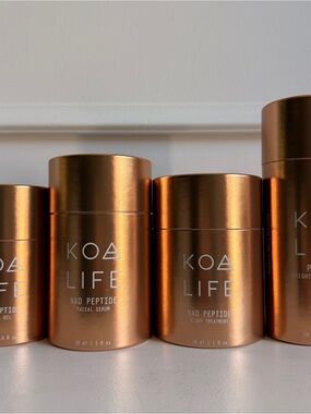 KOA LIFE Age-Rewind Peptide Power Trio PLUS NAD Peptide Night Treatment